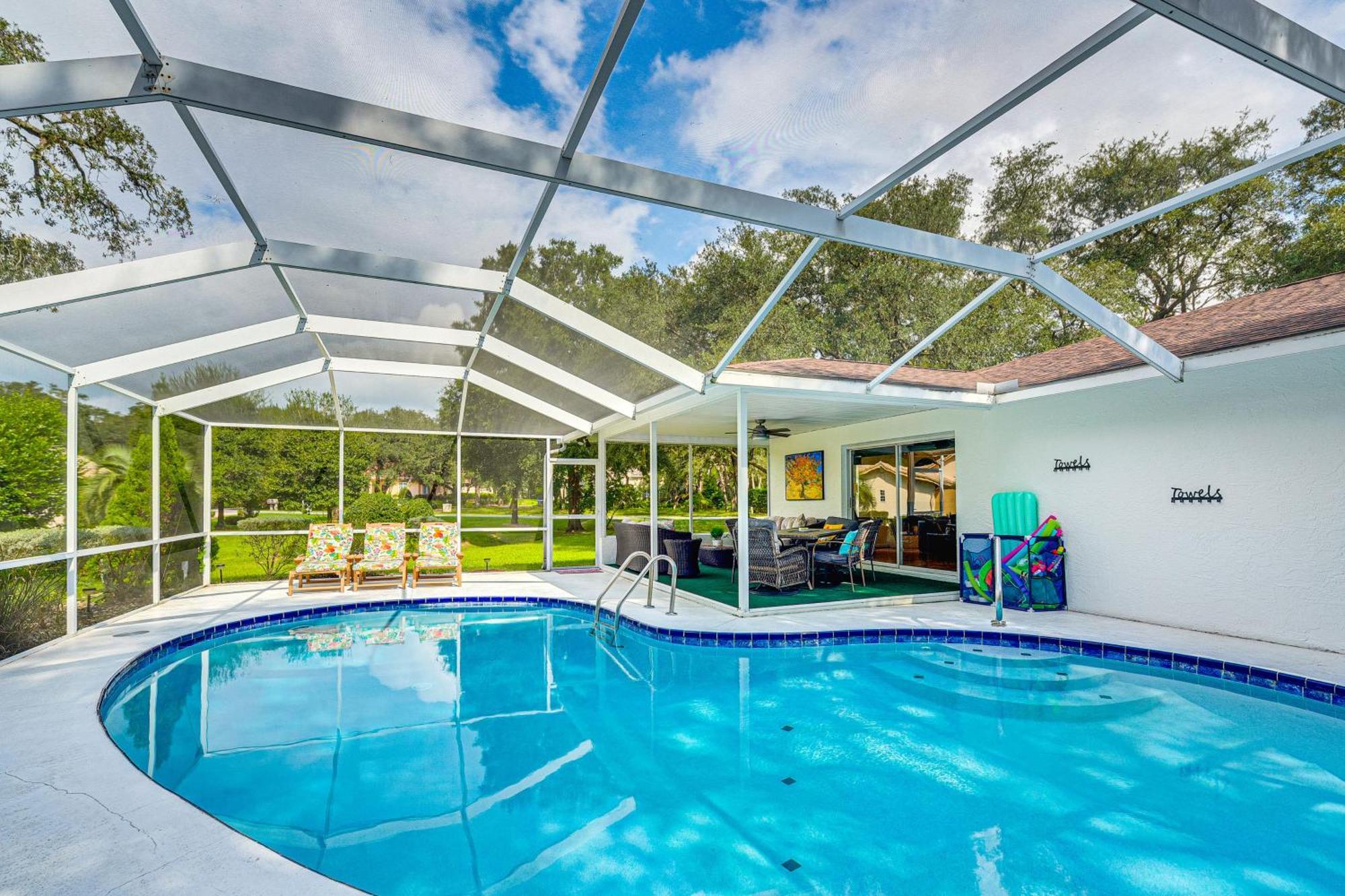 Spacious Citrus Hills Home With Pool And Game Room! Hernando Экстерьер фото